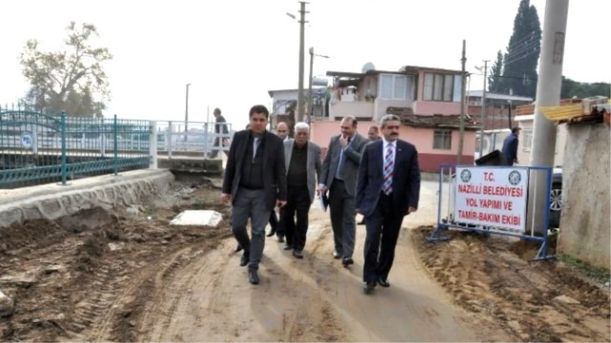 Başkan Alıcık, Pınarbaşı Mahallesinde İncelemelerde Bulundu
