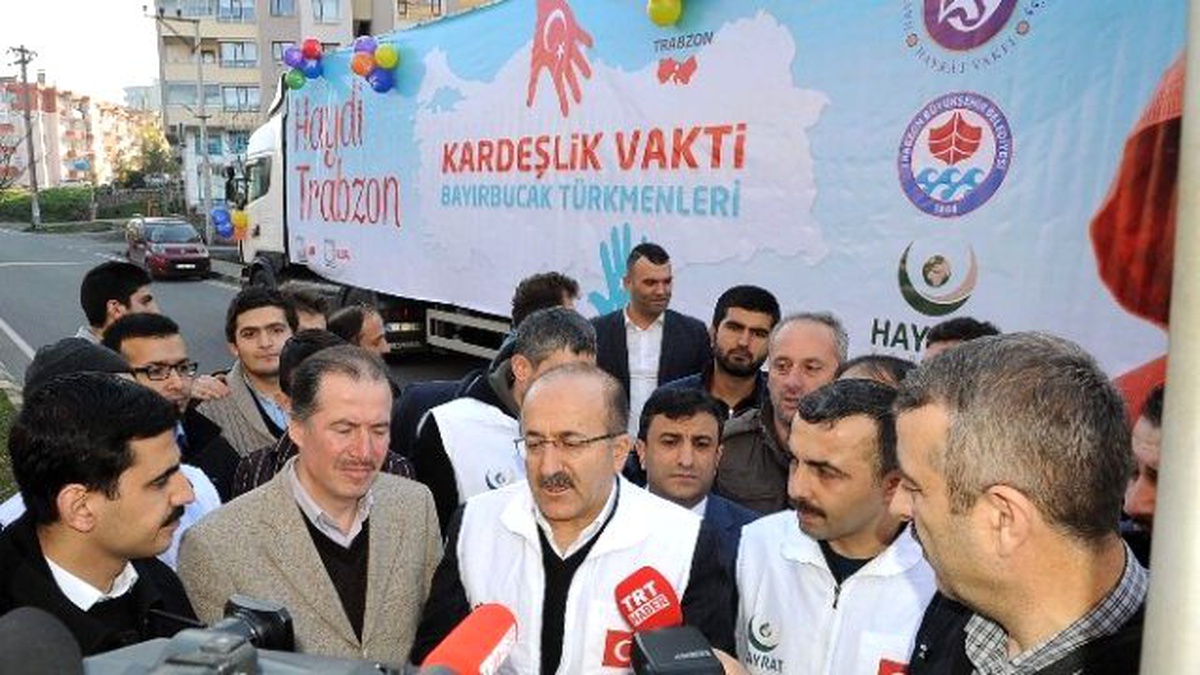 Bayırbucak Türkmenleri İçin Toplanan Yardım Malzemeleri Dualarla Yola Çıktı
