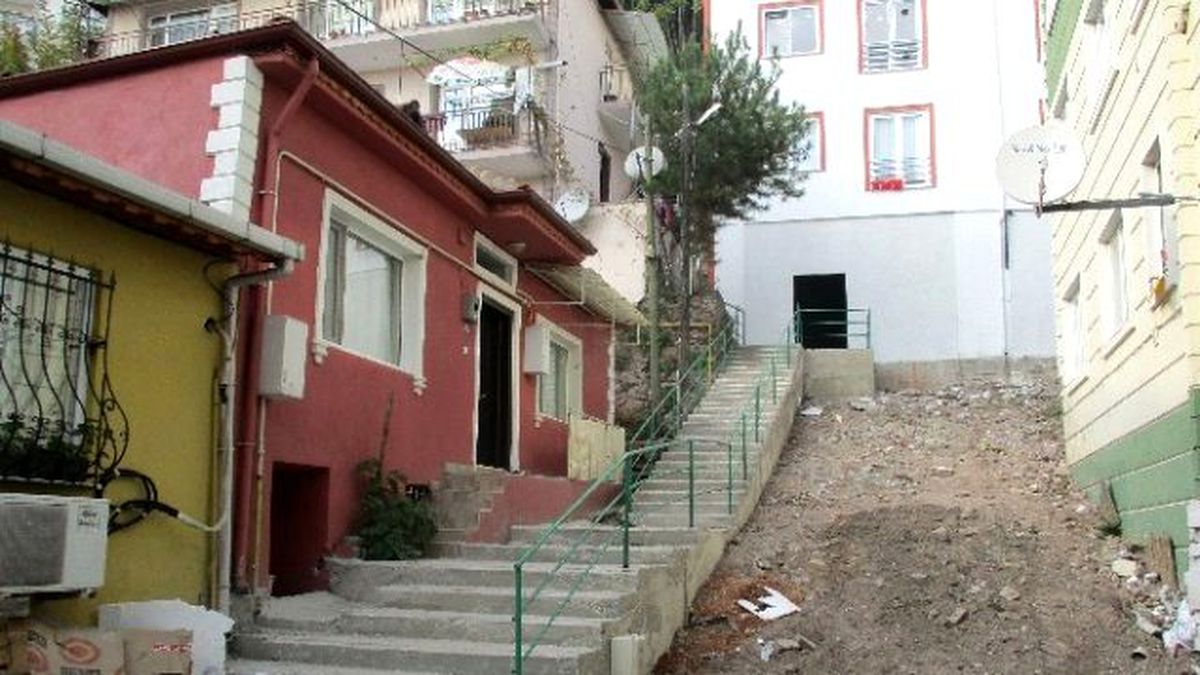 Çukurbağ\'da Merdiven Çalışması