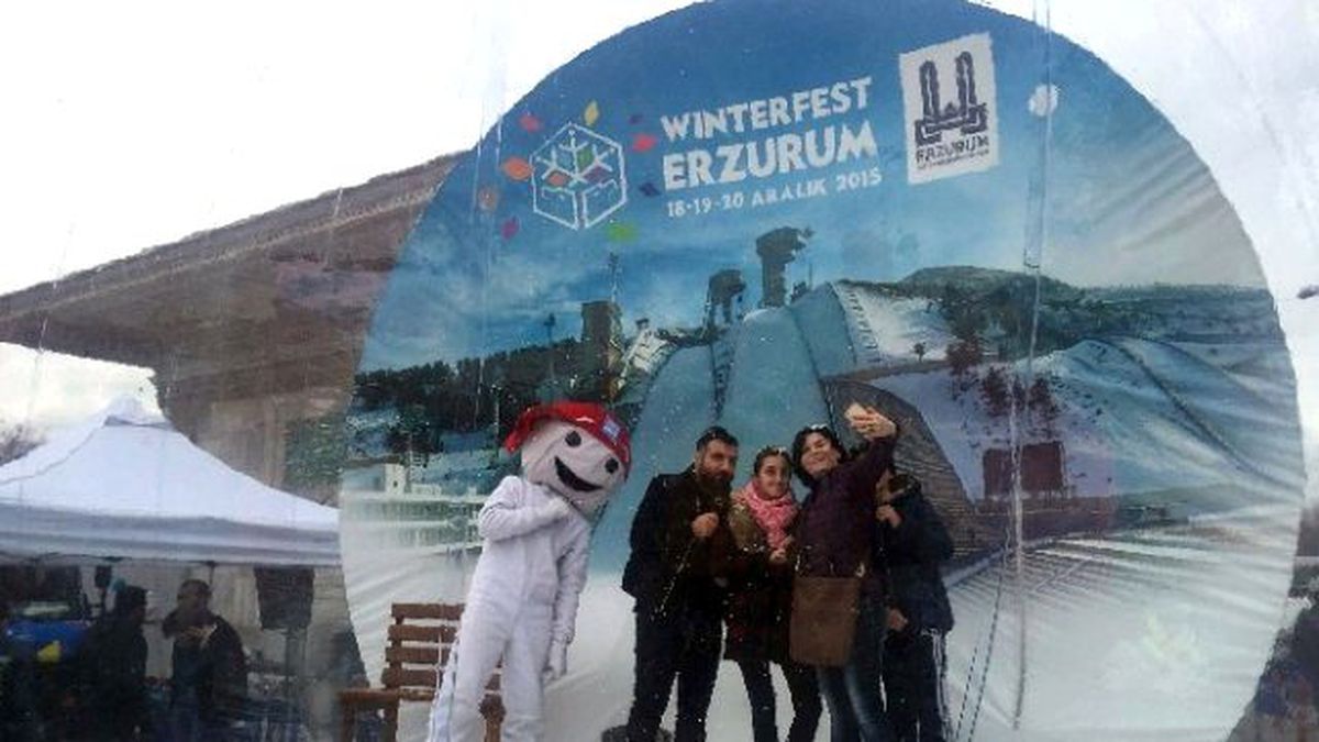 Erzurum Winterfest\'e Üsküdar\'da Çoşkulu Tanıtım