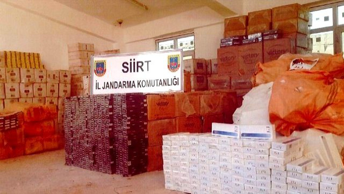Jandarmadan Sigara Kaçakçılarına Darbe