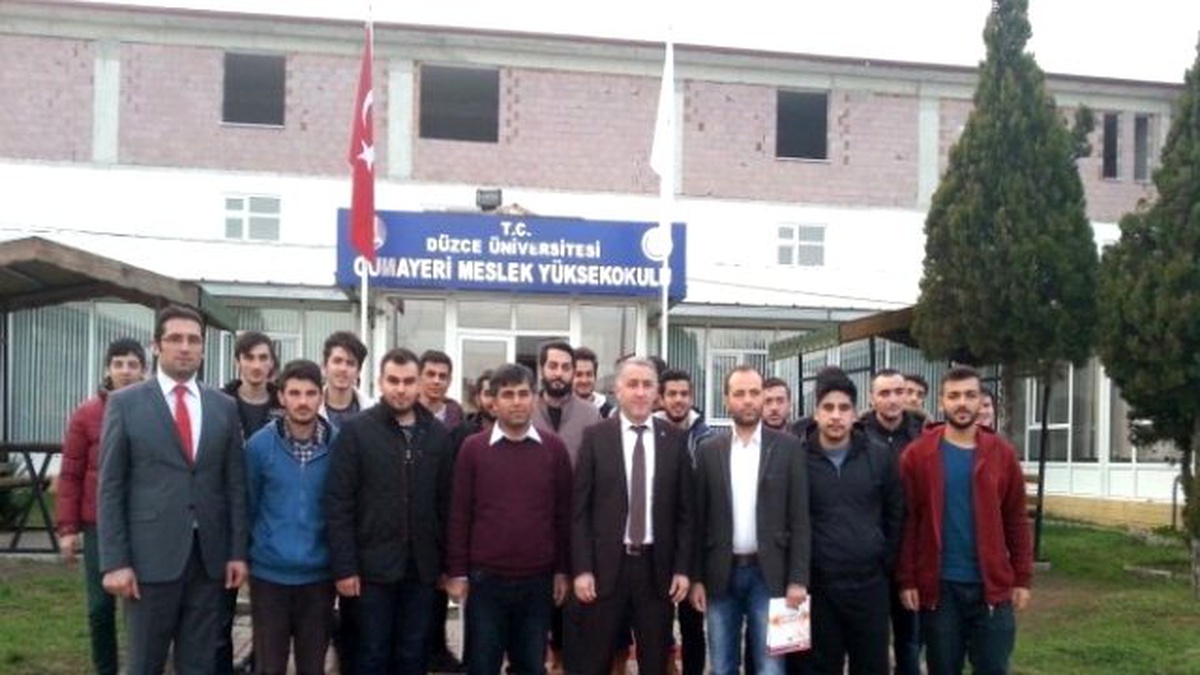 Kosgeb Müdürü Cumayeri Myo Öğrencileriyle Buluştu