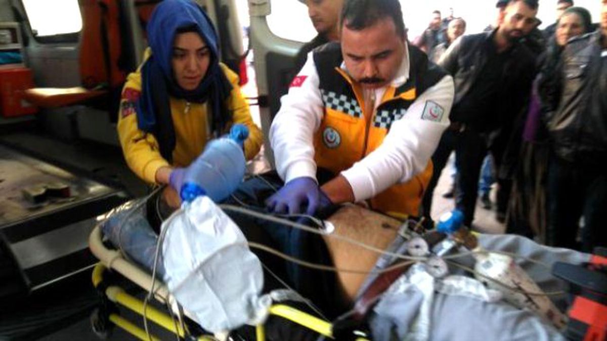 Rayların Üzerindeki Tartışma Kanlı Bitti: 1 Yaralı
