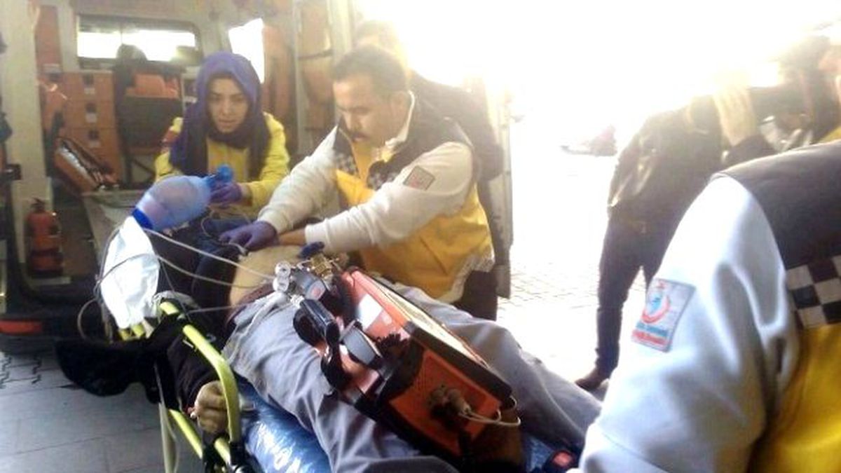 Tramvay Yolu Üzerinde Bıçaklandı