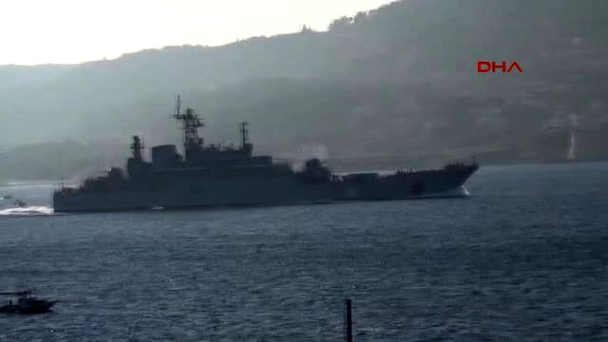 Çanakkale Tartışma Yaratan O Rus Gemisi Dönüş Yolunda