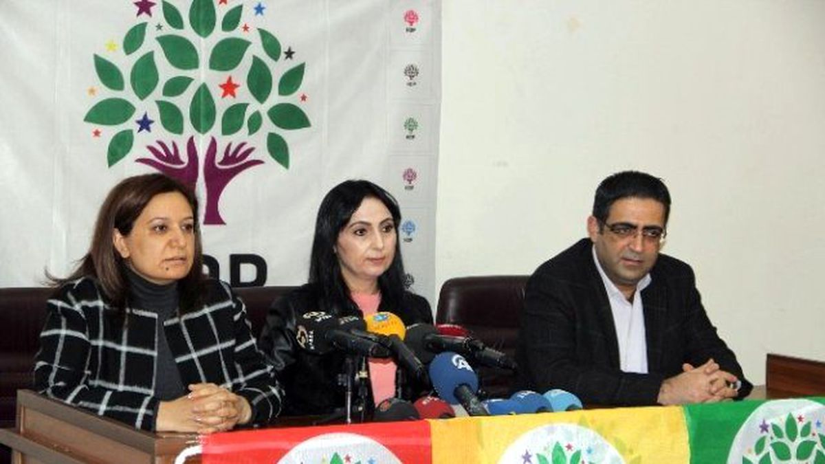 Hdp\'li Yüksekdağ: "Hendekler Biçiminde Bir Mücadele Yönteminin Uygulanmasını Bizler de...