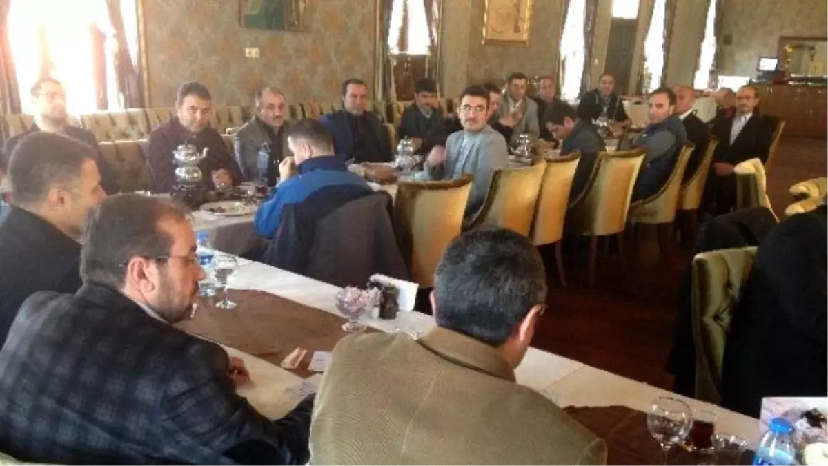 İl Müftülüğü İmam Hatip Okullarının Müdürleri ile Bir Araya Geldi