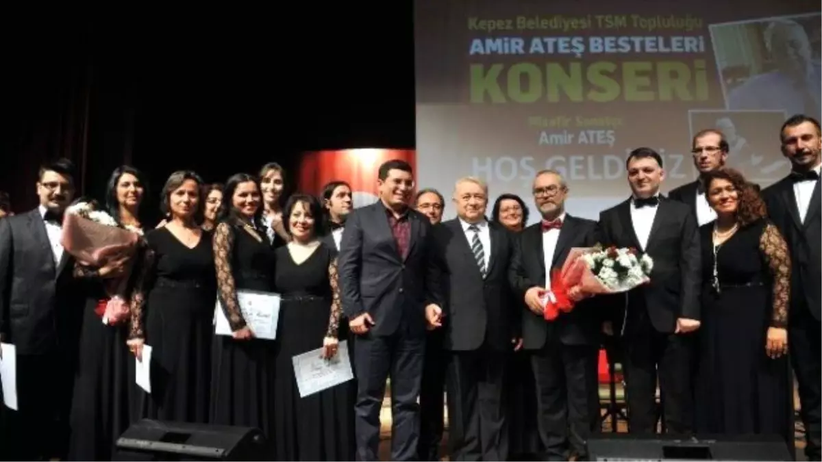 Kepez Belediyesi\'nden Amir Ateş\'e Vefa Gecesi