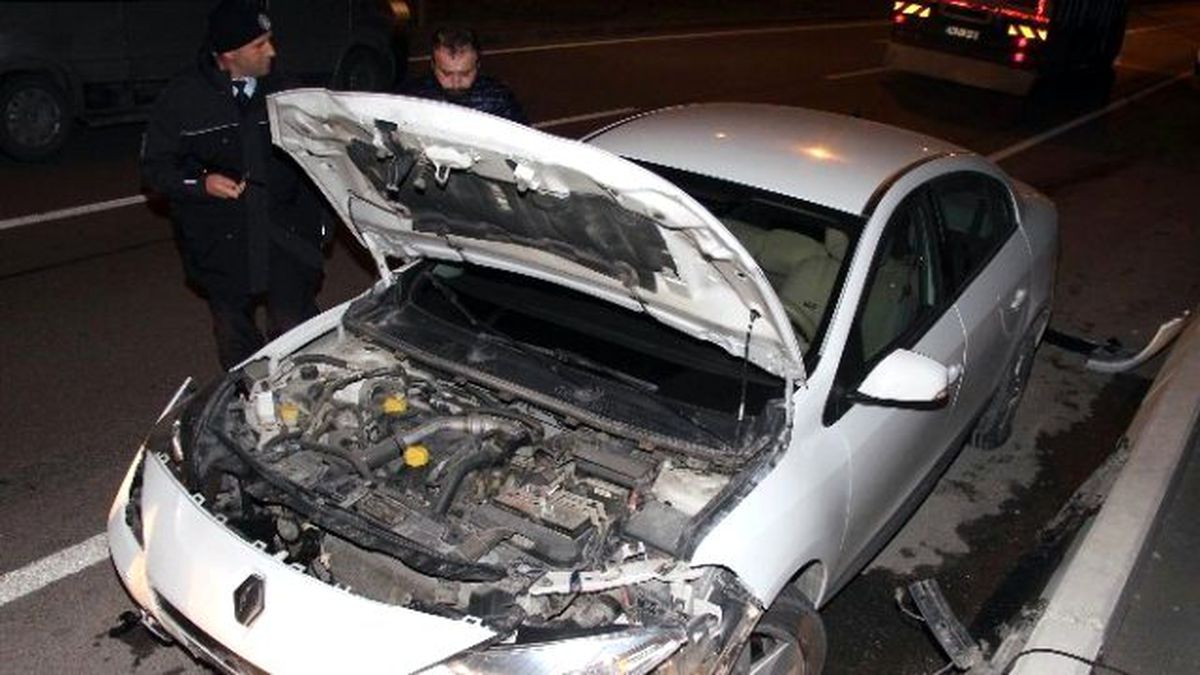 Samsun\'da Trafik Kazası: 1 Yaralı