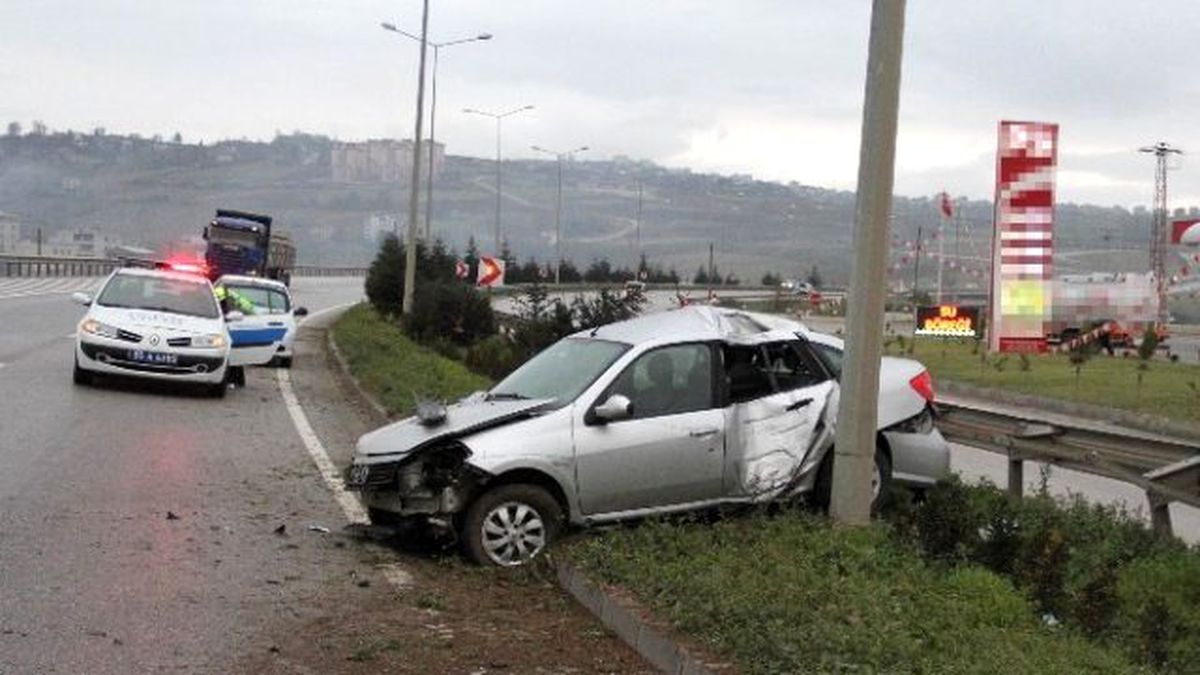 Sendika Başkanı Kaza Yaptı