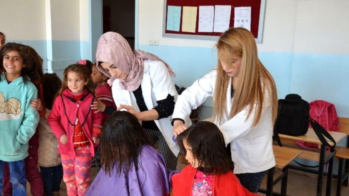 Siverek Belediyesi\'nden Kız Öğrencilere Ücretsiz Saç Bakımı