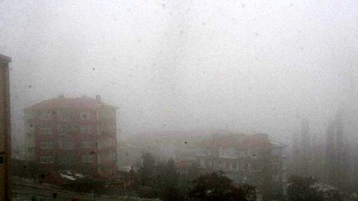 Yozgat Sis Altında Kaldı