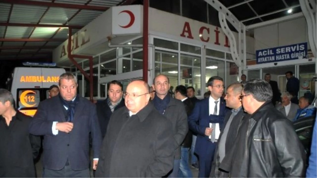 AK Parti İl Başkanı Kazada Yaralandı