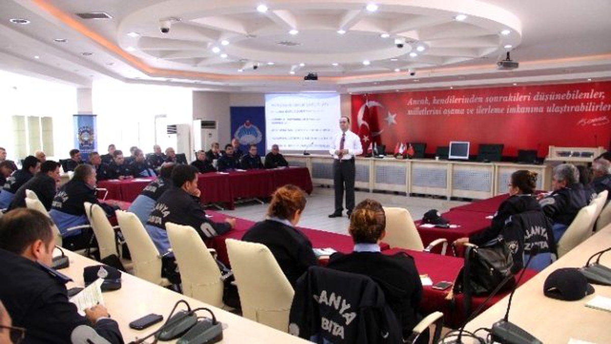 Alanya Zabıtası\'na Eğitim