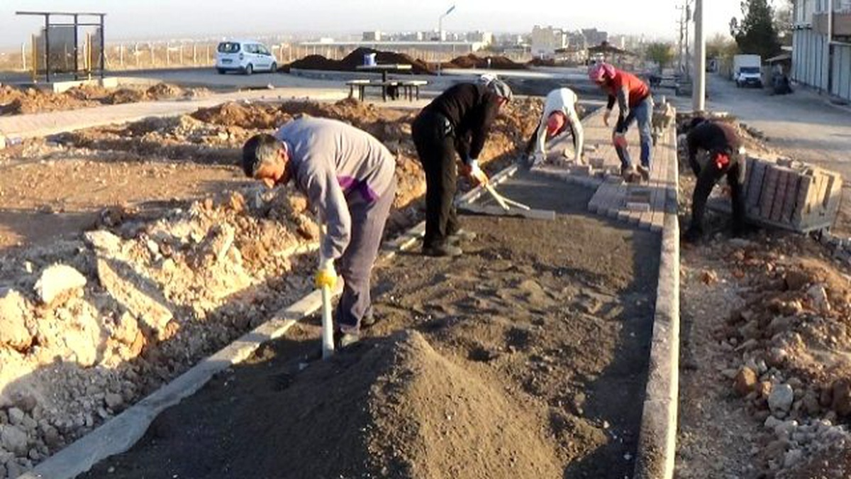 Ceylanpınar\'ın En Büyük Parkında Sona Gelindi