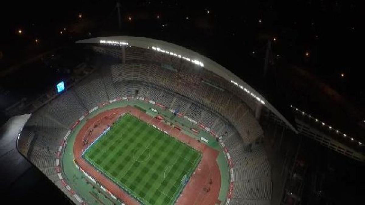 Derbinin Oynanacağı Atatürk Olimpiyat Stadı\'nın Havadan Görüntüleri