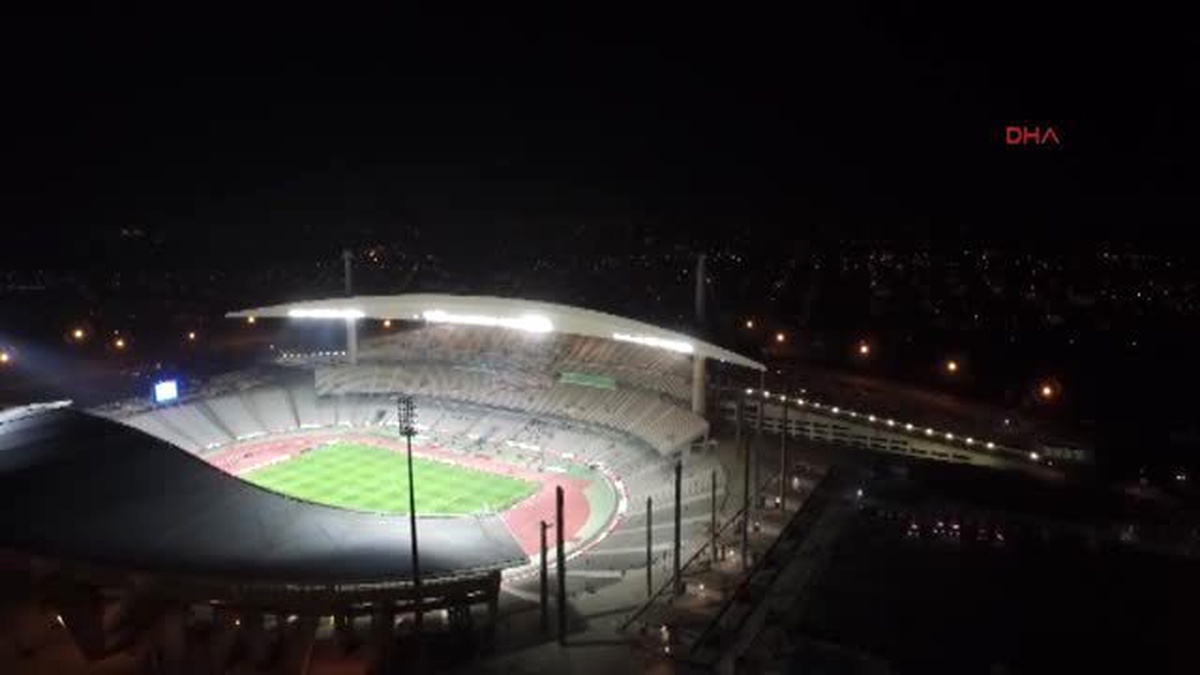 Derbinin Oynanacağı Atatürk Olimpiyat Stadı\'nın Havadan Görüntüleri Hd