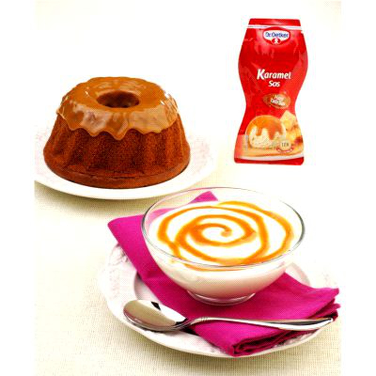 Dr. Oetker, Hayatın Tadına Tat Kattığı Hazır Tatlı Sosları\'na Bir Yeni Çeşit Daha Ekledi: Karamel...