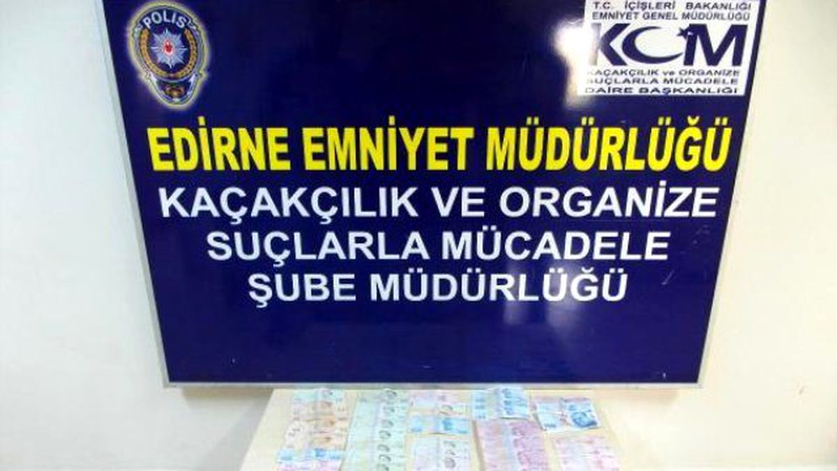 Edirne\'de Sahte Para Operasyonu: 2 Tutuklama