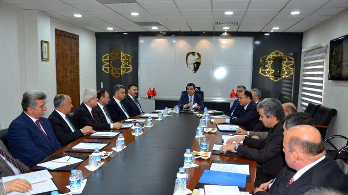 İl İdare Şube Başkanlariı Toplantısı Yapıldı