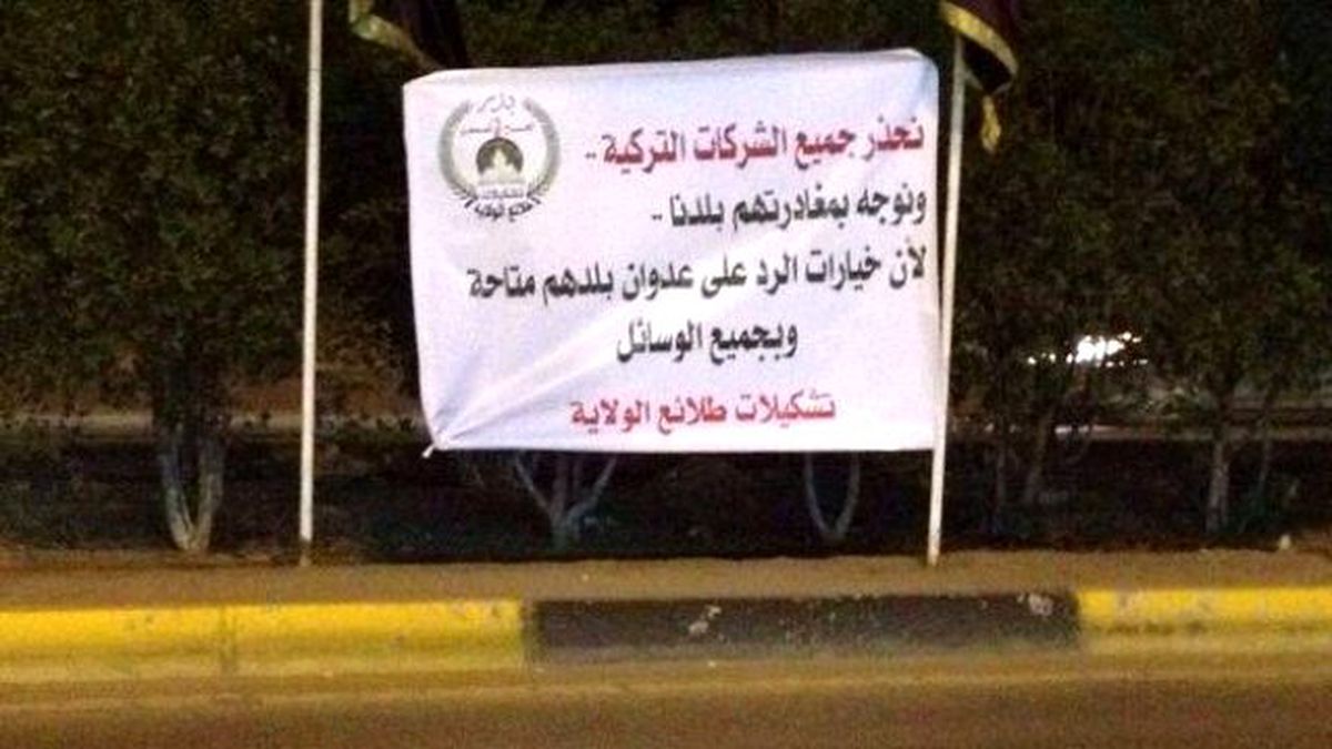 Irak'ta Türk Şirketlere Küstah Tehdit