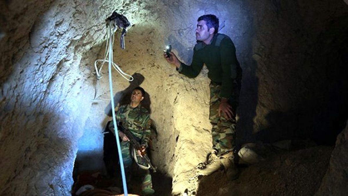 IŞİD'in Özel Aletlerle Kazdığı Tüneller Ortaya Çıktı