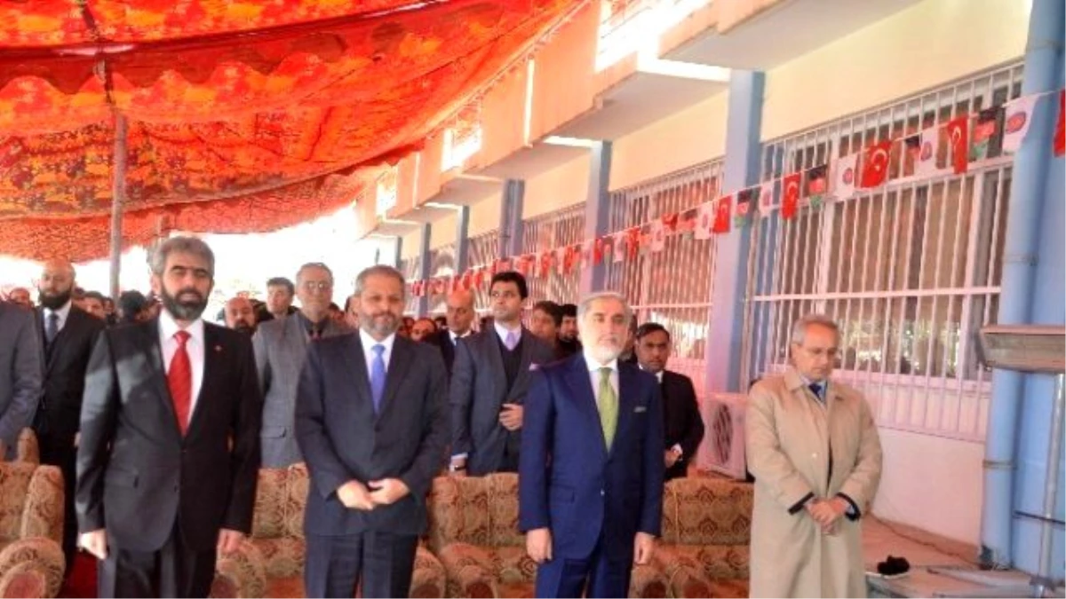 Kabil Atatürk Çocuk Hastanesi Afganistan Başbakanı Dr. Abdullah Tarafından Hizmete Açıldı