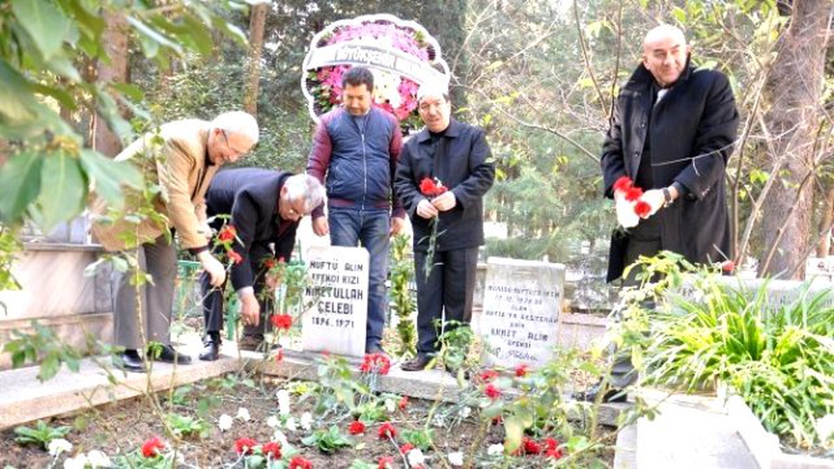 Kahraman Müftü Alim Efendi Mezarı Başında Anıldı