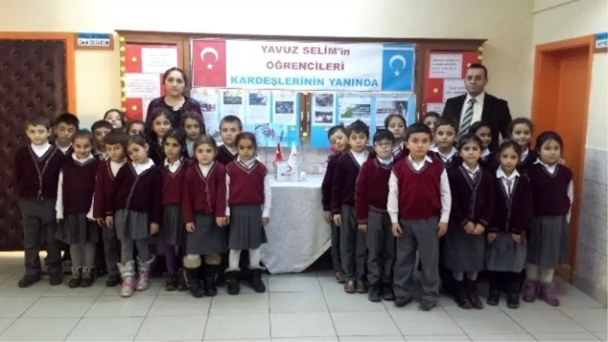 Minik Öğrencilerden Örnek Davranış