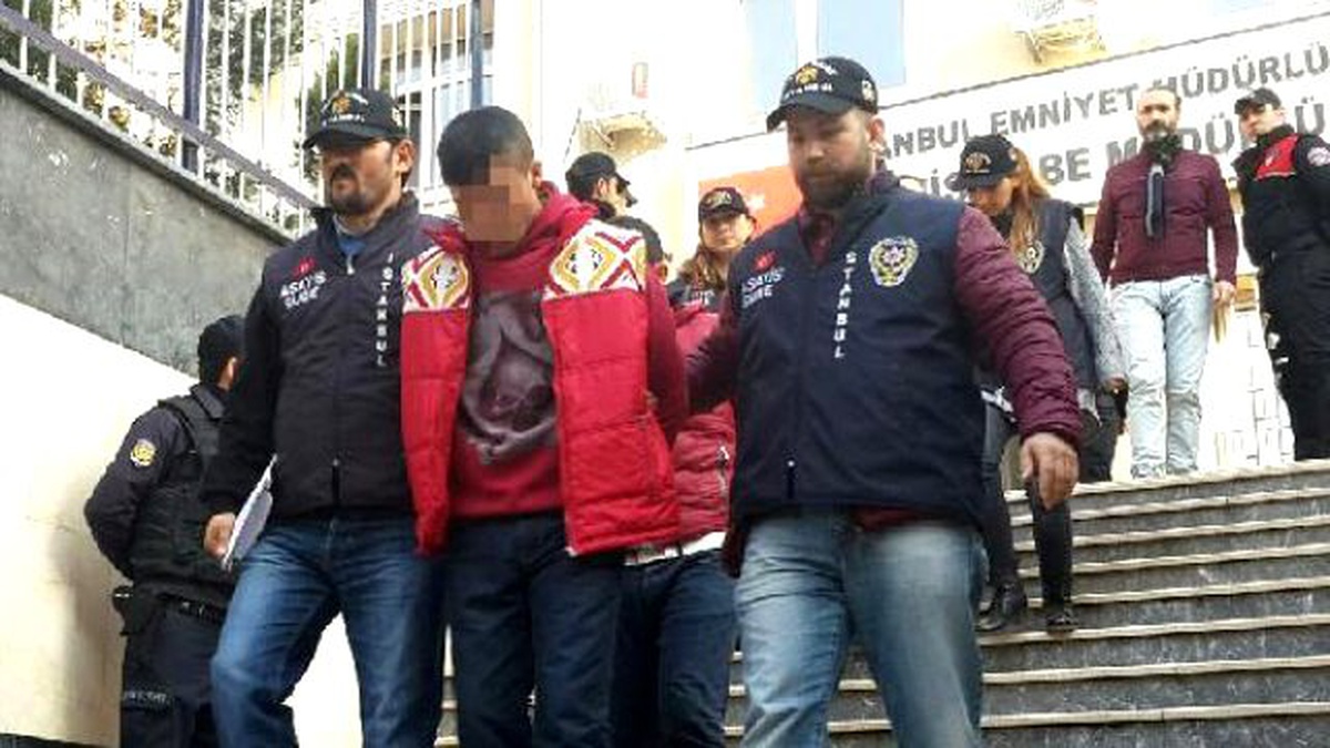 Okmeydanı Gaspçıları Adliyeye Sevk Edildi