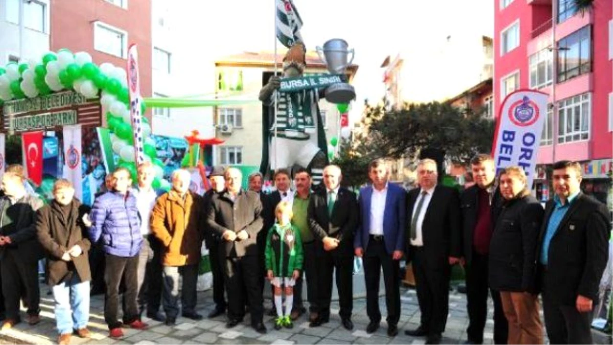 Orhangazi\'de Bursaspor Parkı Açıldı