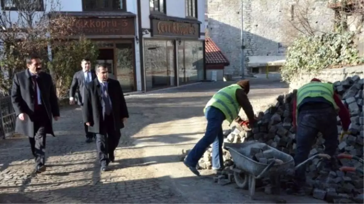 Başkan Aksoy Çalışmaları Yerinde İnceledi