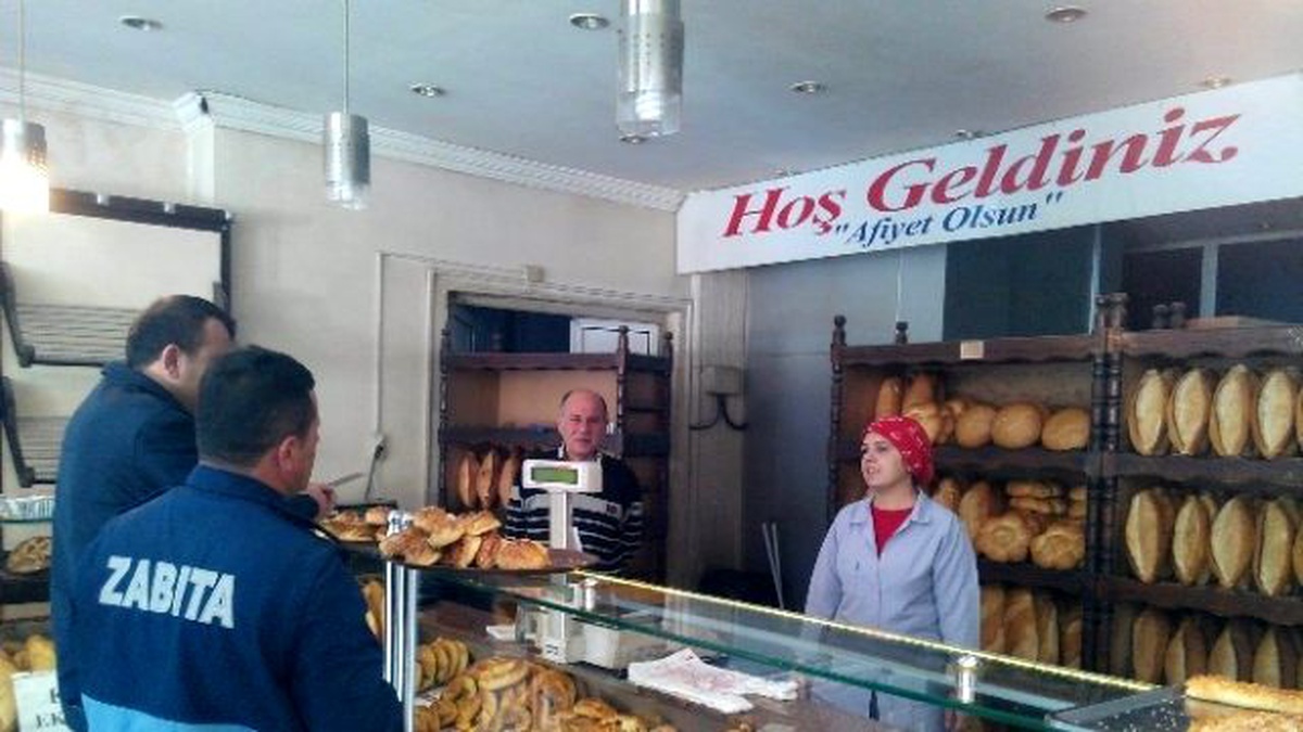 Beyşehir\'de Zabıtadan Fırın Denetimleri