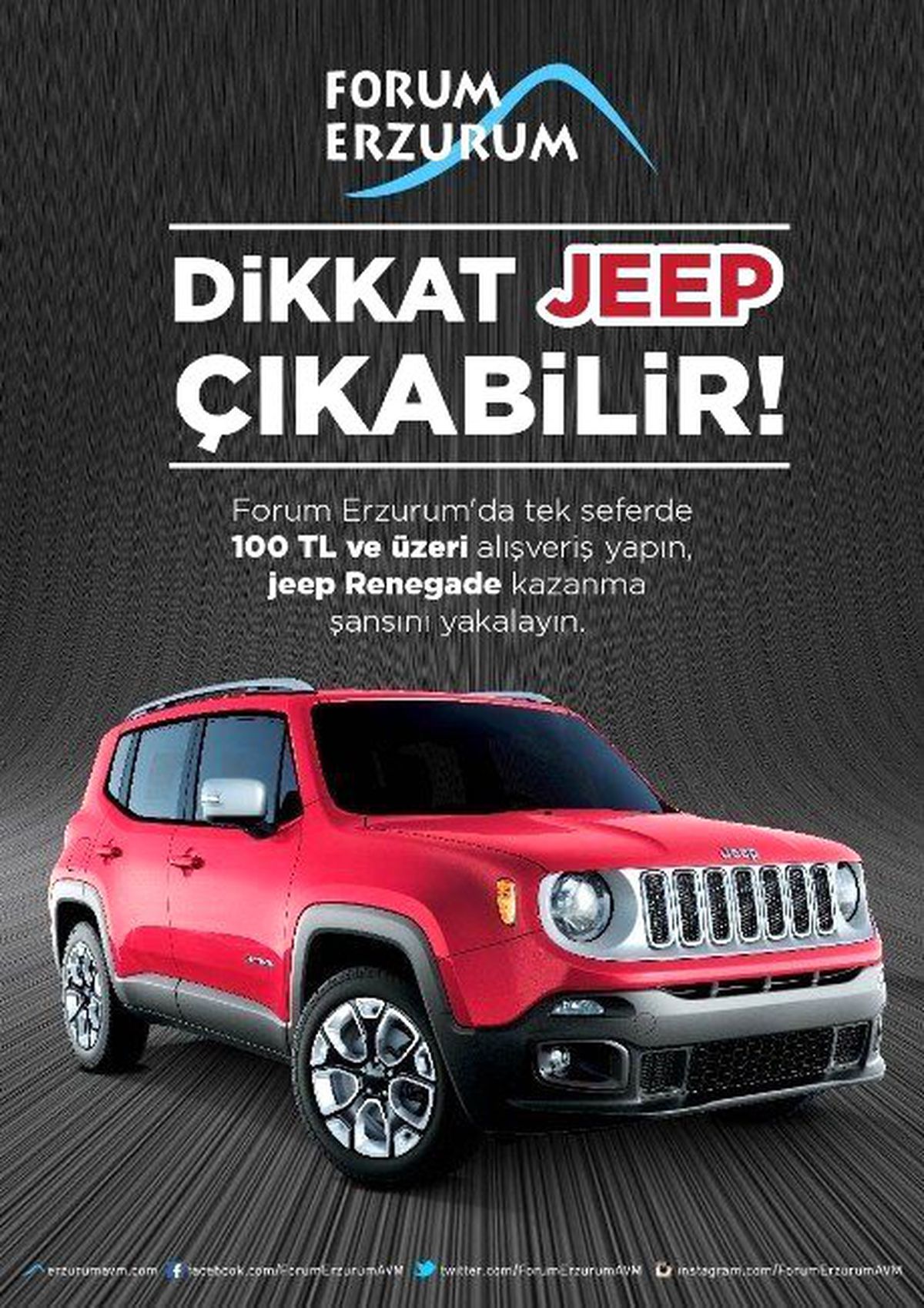 Dikkat Forum Erzurum\'da Jeep Çıkabilir!