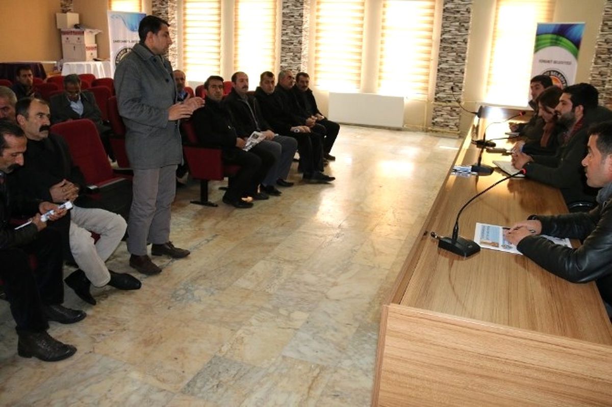 Eş Başkan Çelik Muhtarlarla Bir Araya Geldi