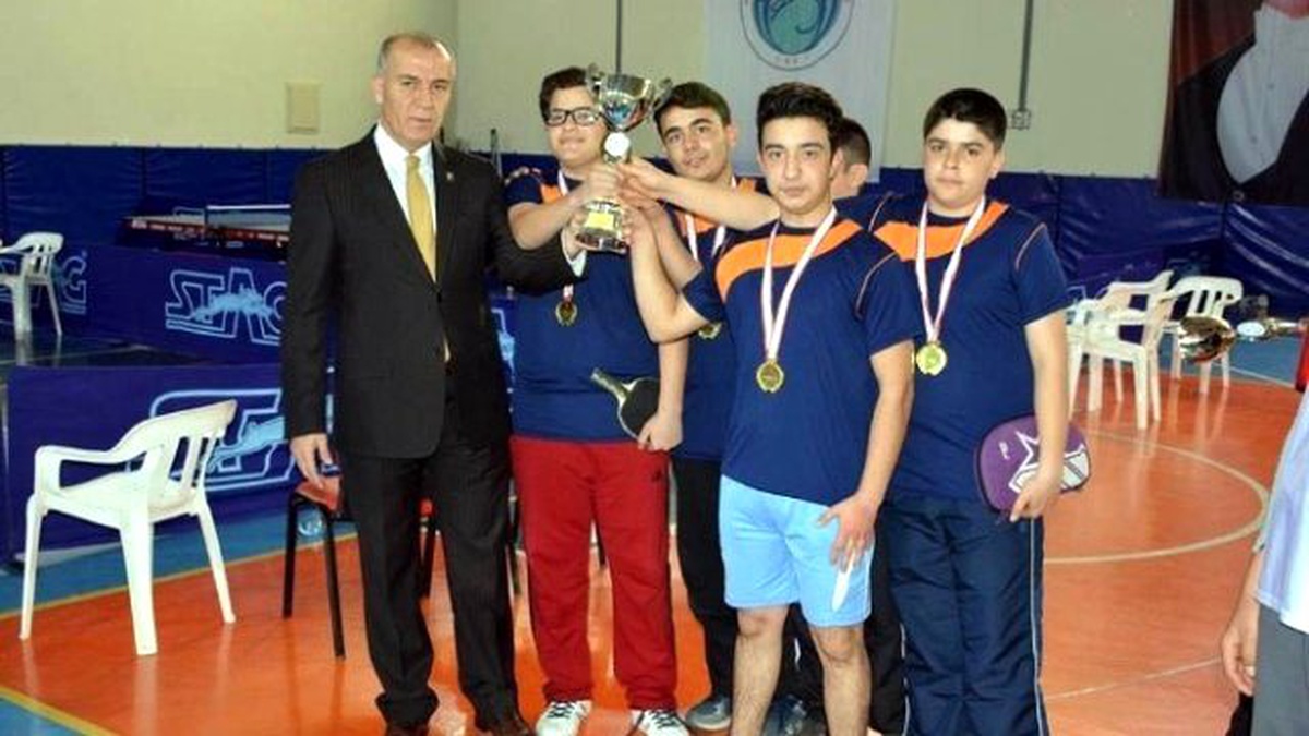 Gençlerde Masa Tenisinin Şampiyonları Belli Oldu
