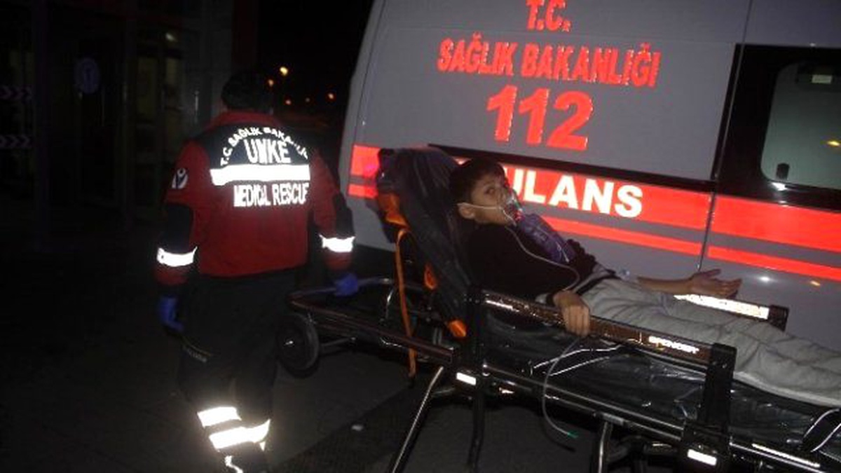 Karbonmonoksit Gazından Zehirlenen 5 Suriyeli Tedavi Altına Alındı