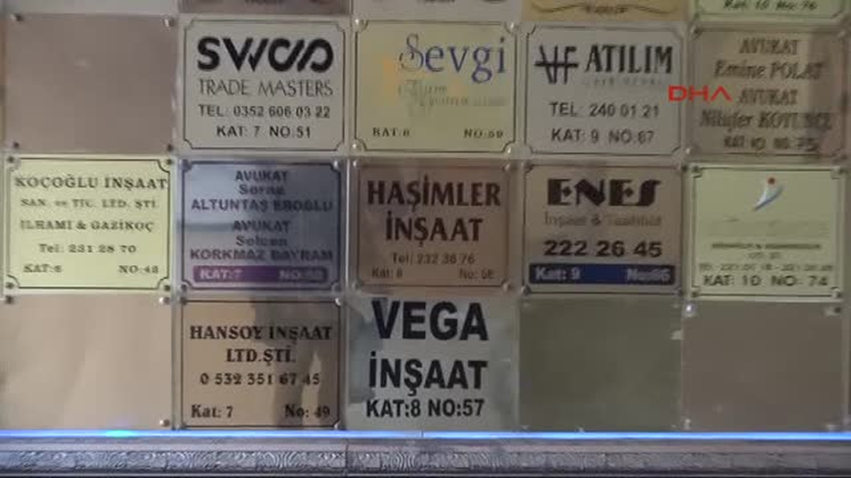 Kayseri\' de Emlak Ofisinde Çifte Cinayet