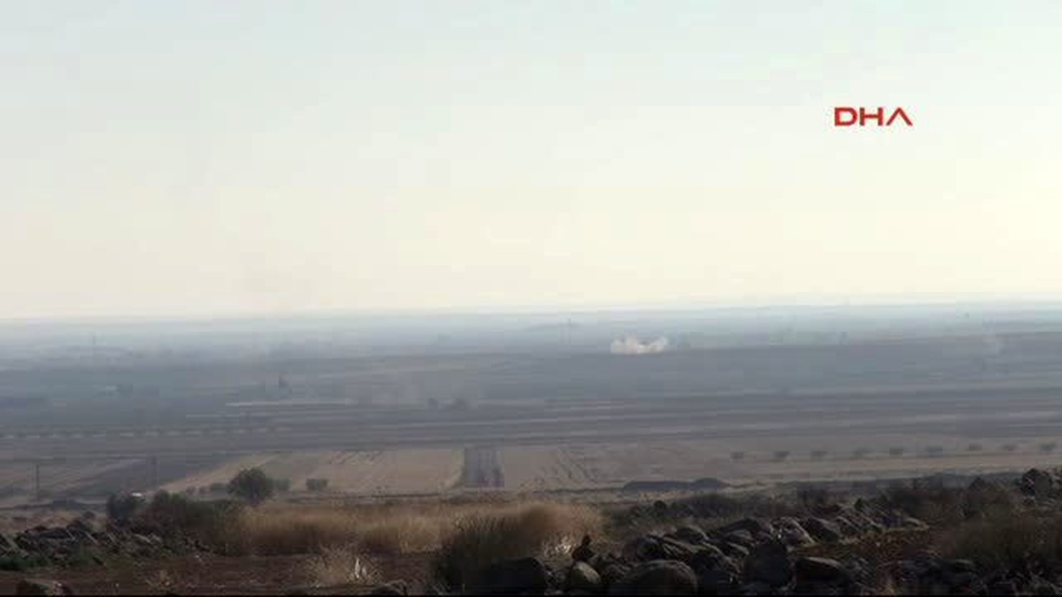 Kilis - Işid ile Muhalifler Türkiye Sınırında Çatışıyor