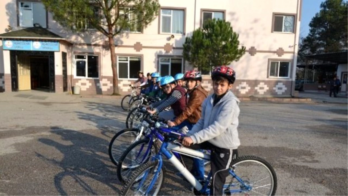Okullarda Bisiklet Kullanımı, Öğrencilerden Büyük İlgi Görüyor