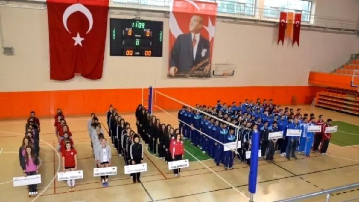 Üniversitelerarası 2. Lig Voleybol Grup Müsabakaları Başladı