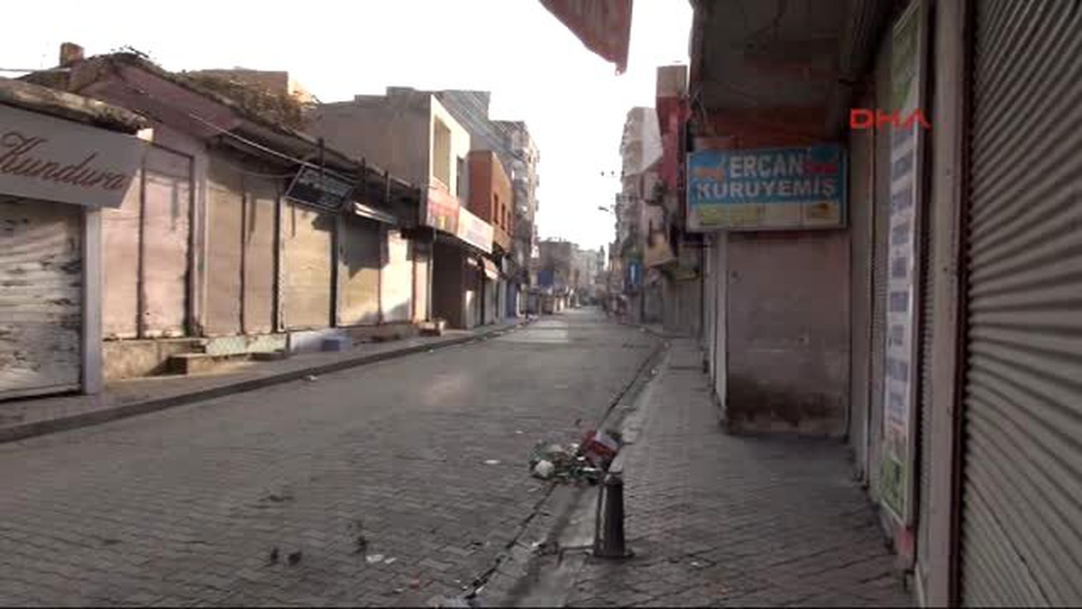 Yasağın İlan Edildiği Cizre ve Silopi Sessiz Bir Gece Geçirdi