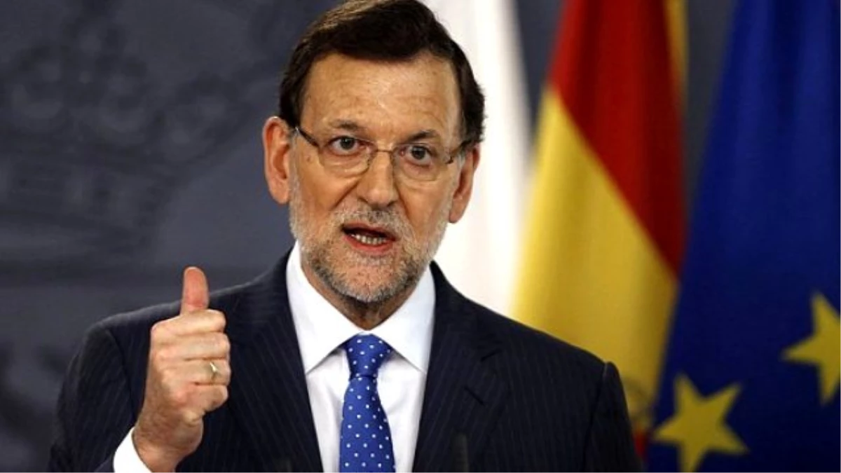 İspanya Başbakanı Mariano Rajoy\'a Fizilsel Saldırı