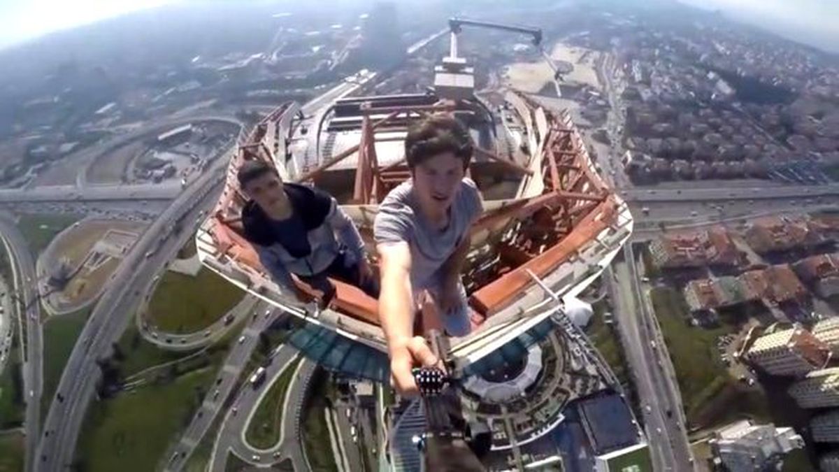 İstanbul'da Yürekleri Ağıza Getiren Tırmanış