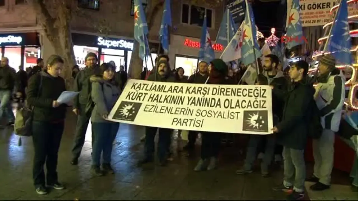 Kadıköy\'de Gergin Eylem...