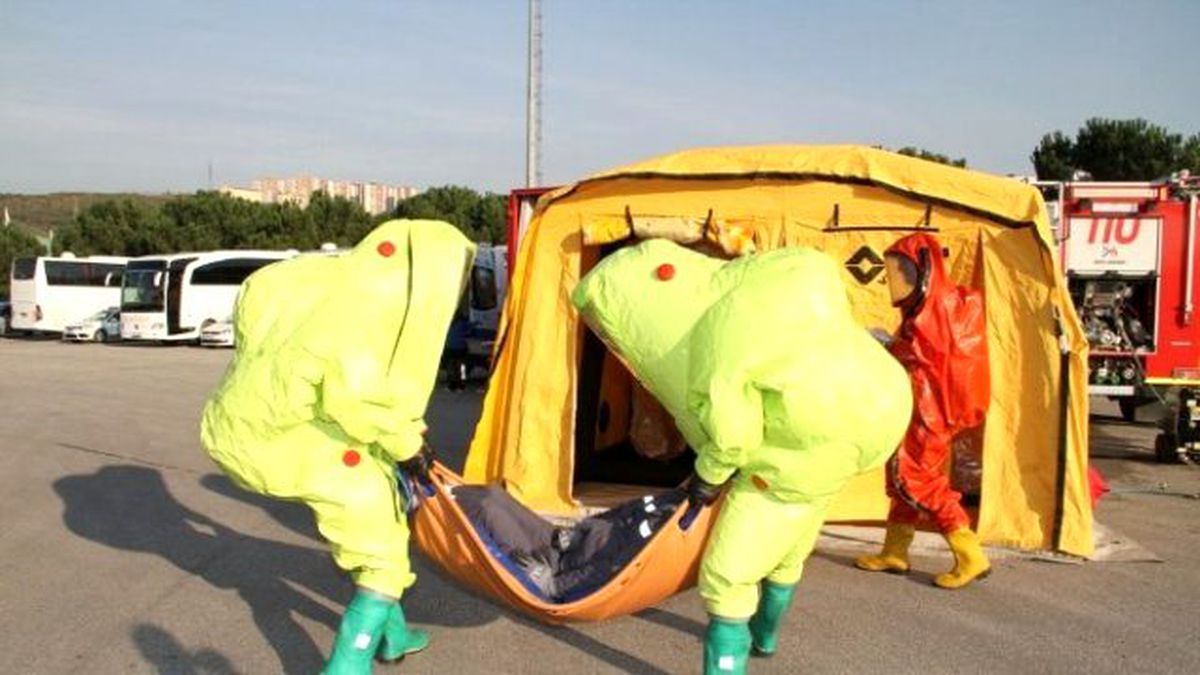 Otobüs Terminalinde Kimyasal Madde Tatbikatı Düzenledi