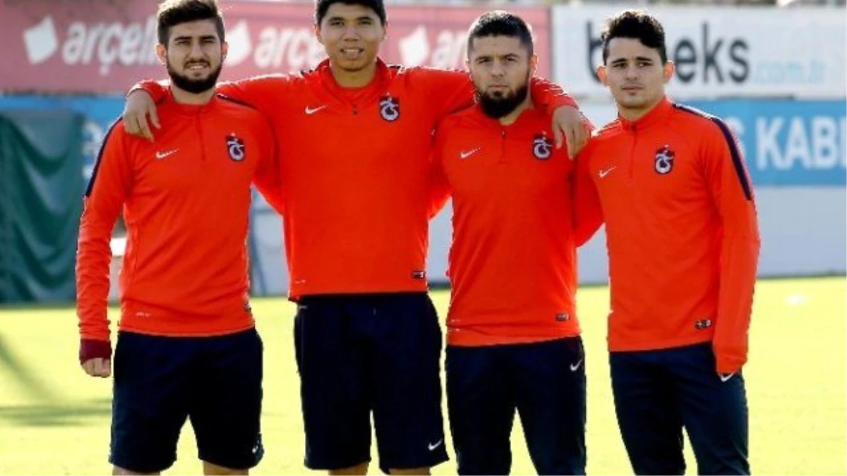 Trabzonspor\'da Affedilen Futbolcular Antrenmana Çıktı