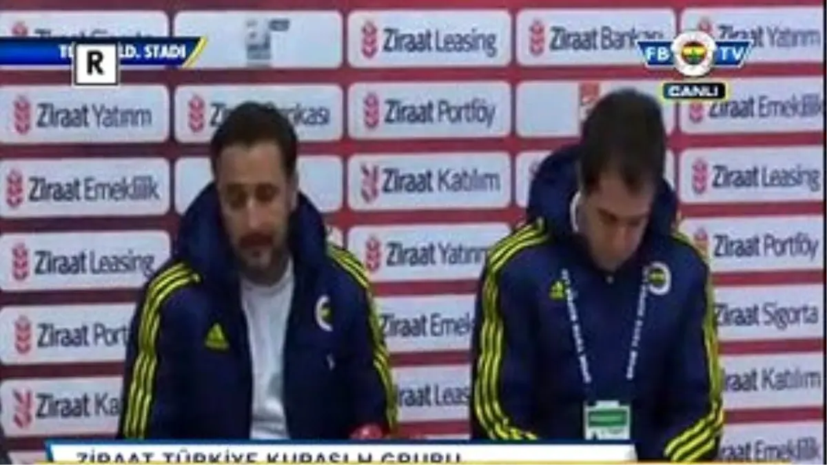 Vitor Pereira\'nın Basın Toplantısı - Tuzlaspor 1-2 Fenerbahçe