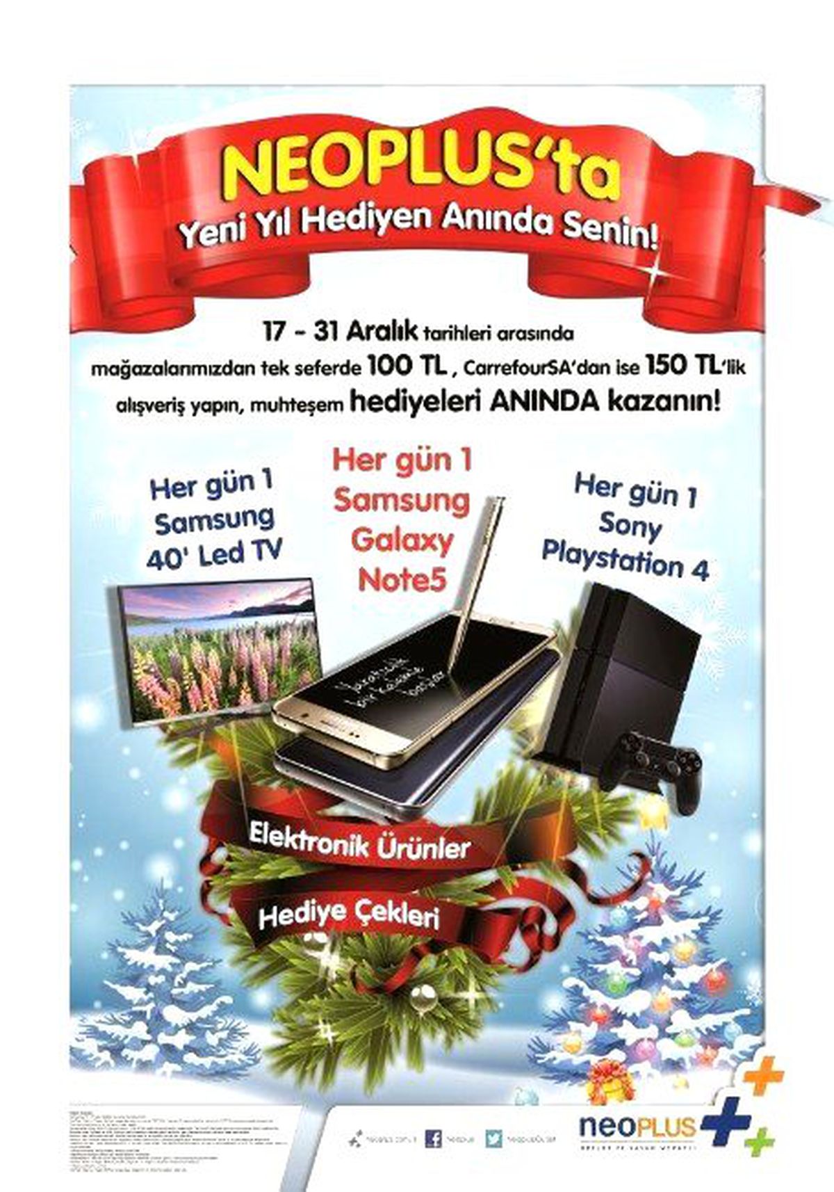 Yeni Yıl Hediyeleri Neoplus\'tan