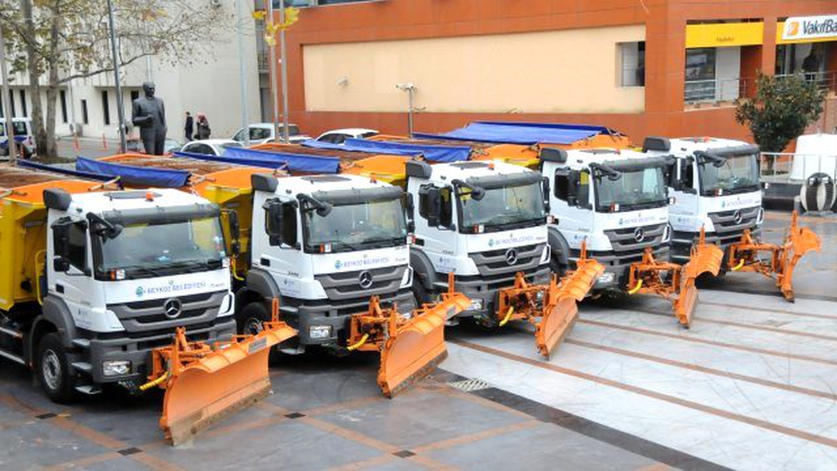 Beykoz Modern Araçlarla Kışa Hazır